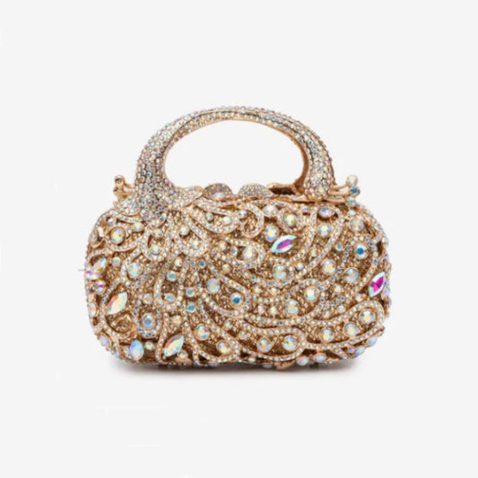 Diamond Rhinestone Evening Clutch