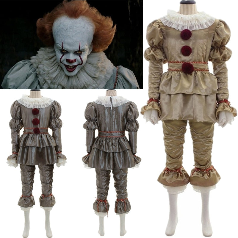 It: Chapter Two Pennywise Cosplay Costume Clown Halloween Costume
