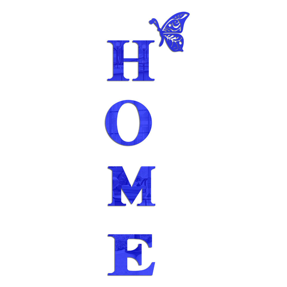 HOMEButterfly Acrylic Mirror Wall Sticker