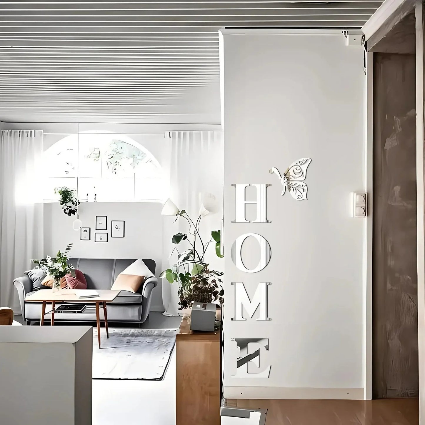 HOMEButterfly Acrylic Mirror Wall Sticker