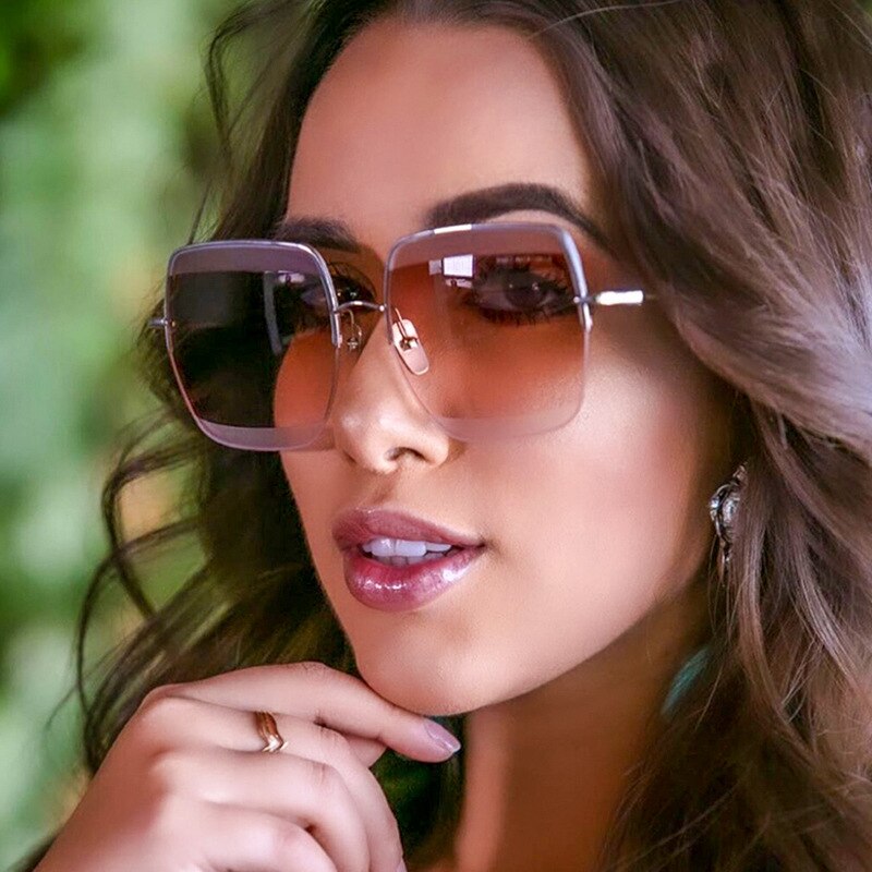 Large Frame Square Sunglasses
