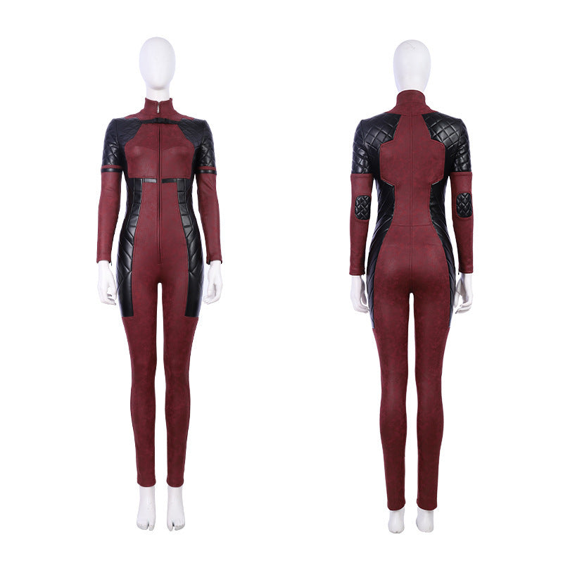 Marvel Deadpool Cosplay - Female Deadpool Tight Fitting Set