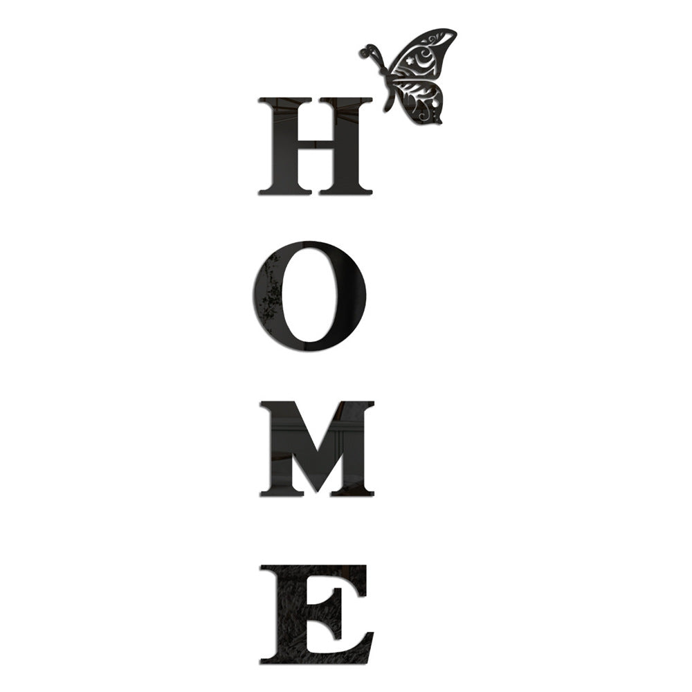 HOMEButterfly Acrylic Mirror Wall Sticker