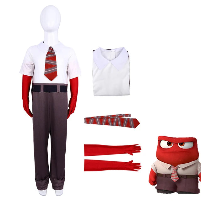Inside Out 2 Cosplay  Anime Cartoon Character Joy Anxiety Costume