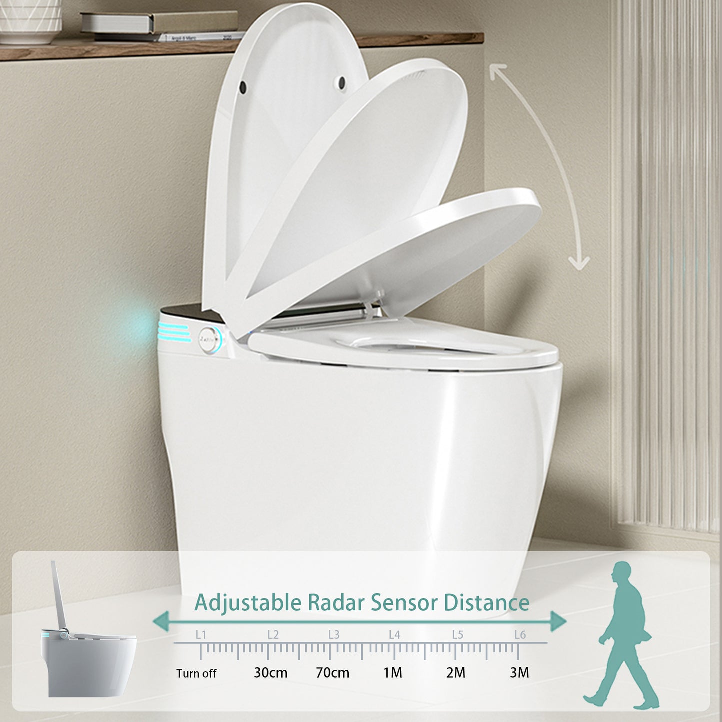 ST-GP-01 Portable Smart Toilet with Remote