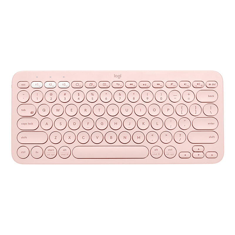 Logitech K380 Mini Bluetooth Wireless Keyboard Tablet Phone Pebble 2 + K390 Set