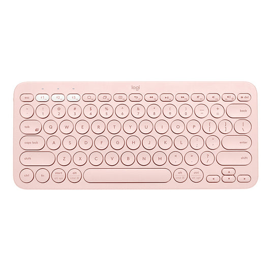 Logitech K380 Mini Bluetooth Wireless Keyboard Tablet Phone Pebble 2 + K390 Set