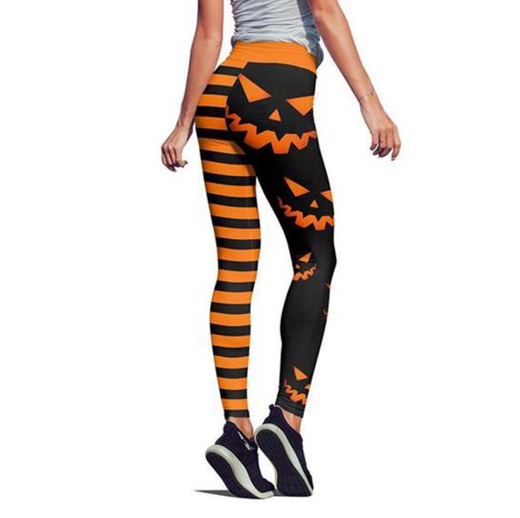 Halloween Pumpkin Leggings