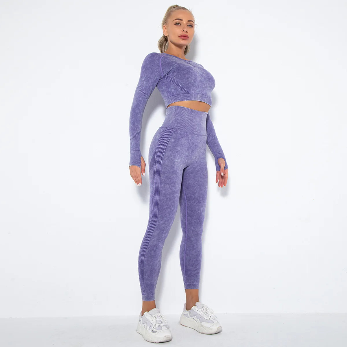 Seamless Hip Lift Yoga 2-piece Yoga Set