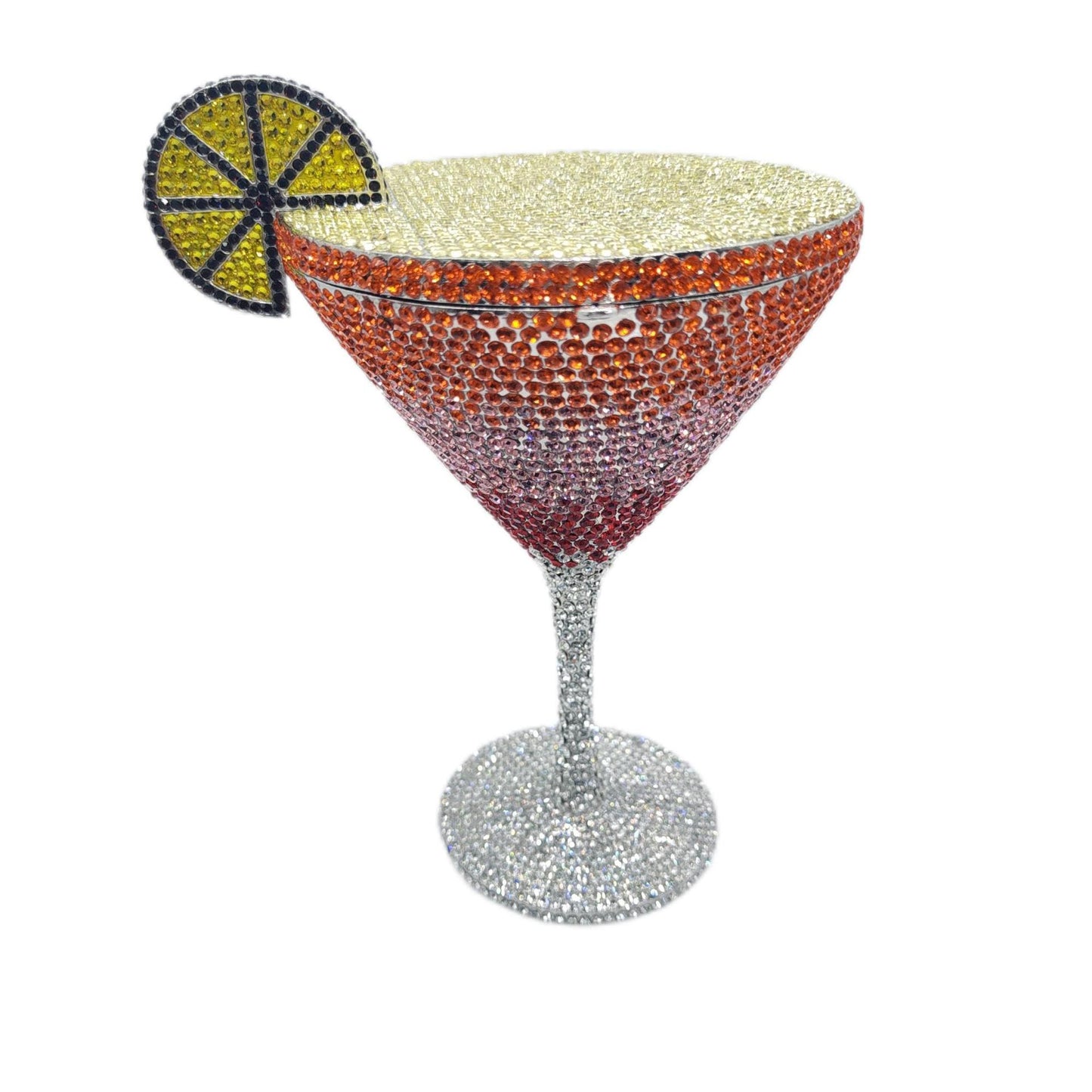 Cocktail Goblet Diamond Clutch