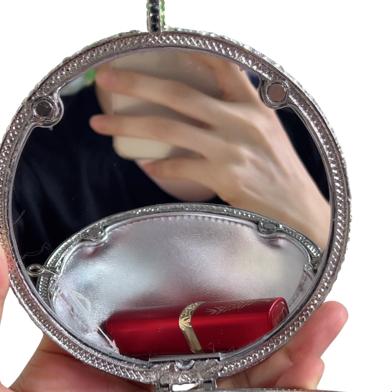 Cocktail Goblet Diamond Clutch