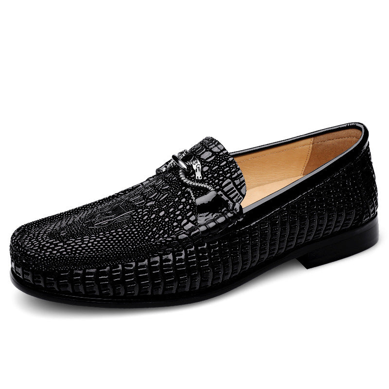 Gommino Cowhide Soft Bottom Leather Loafers