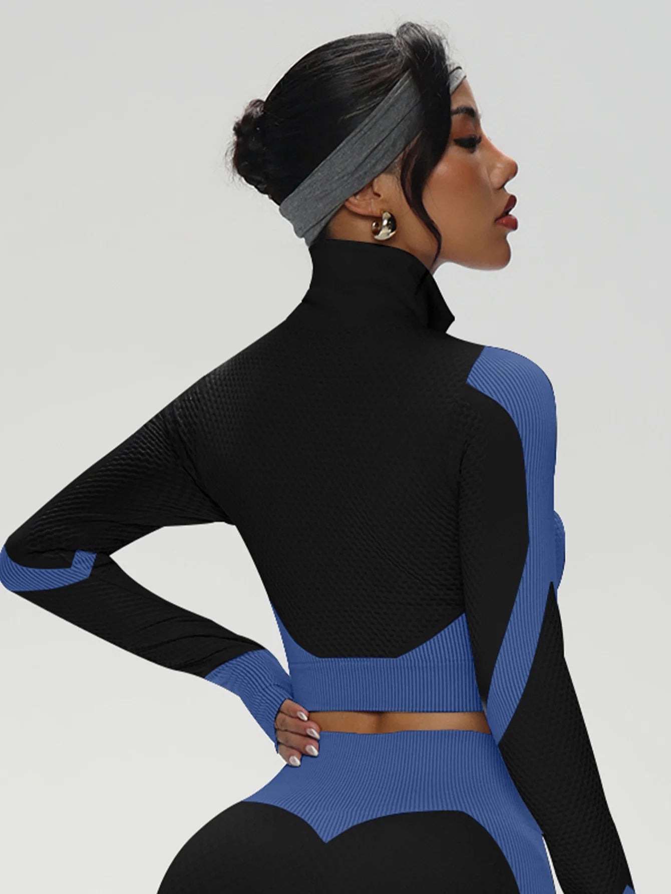 Quick-Dry Elastic Seamless Yoga Outfit Set