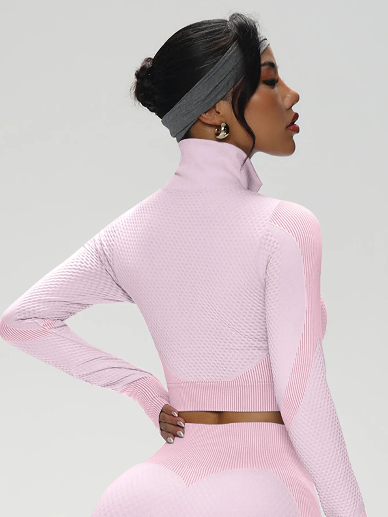 Quick-Dry Elastic Seamless Yoga Outfit Set