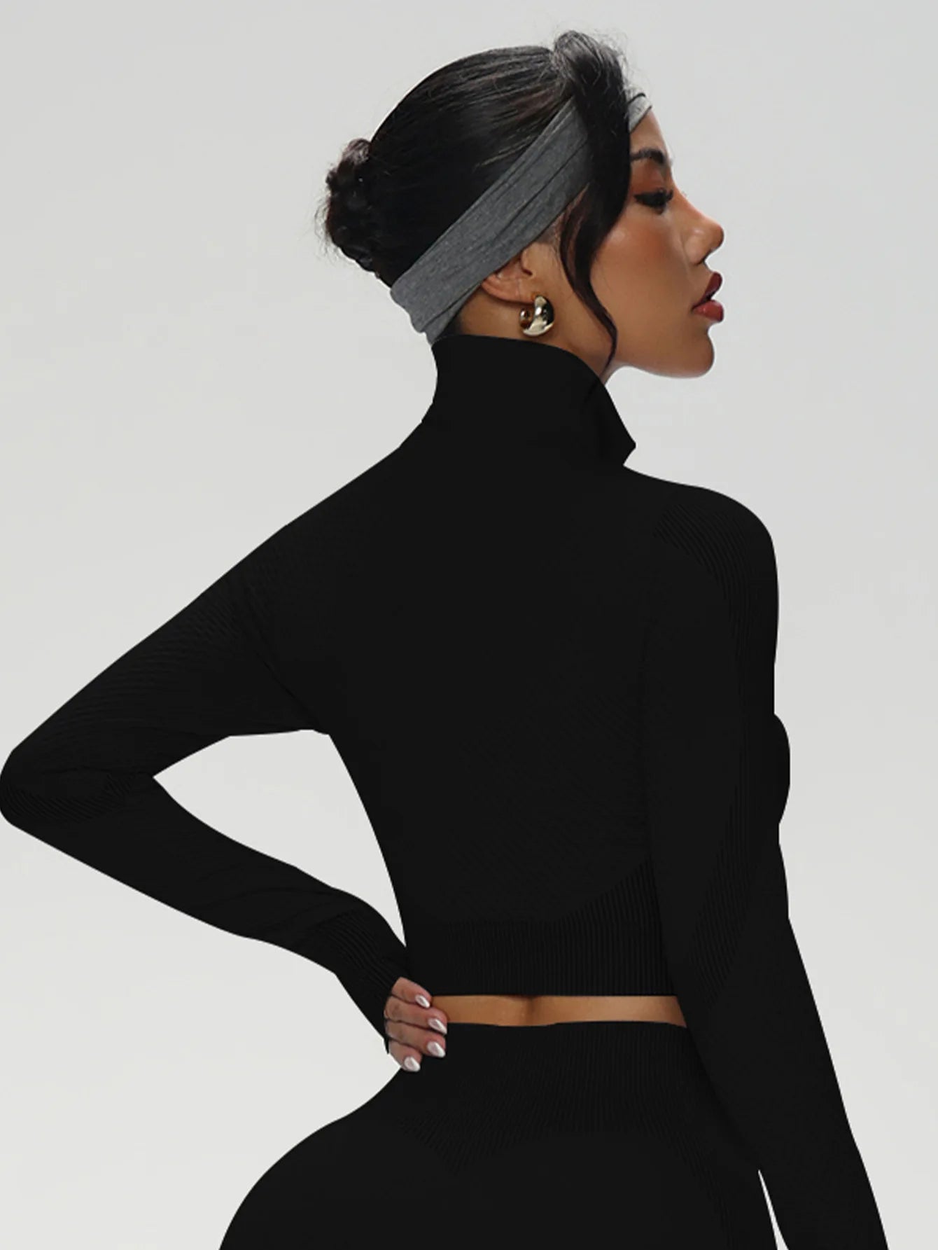 Quick-Dry Elastic Seamless Yoga Outfit Set