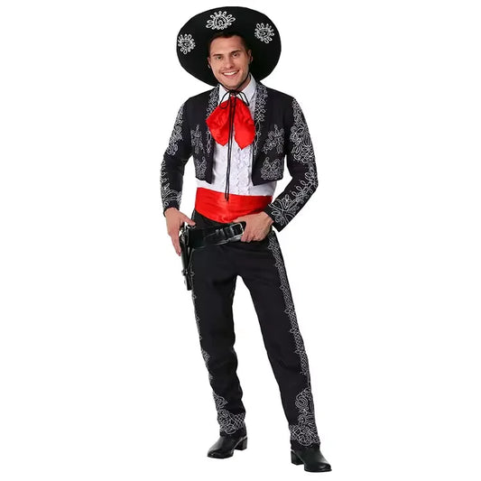 Western Heroic Mexican Ethnic Cosplay Costume
