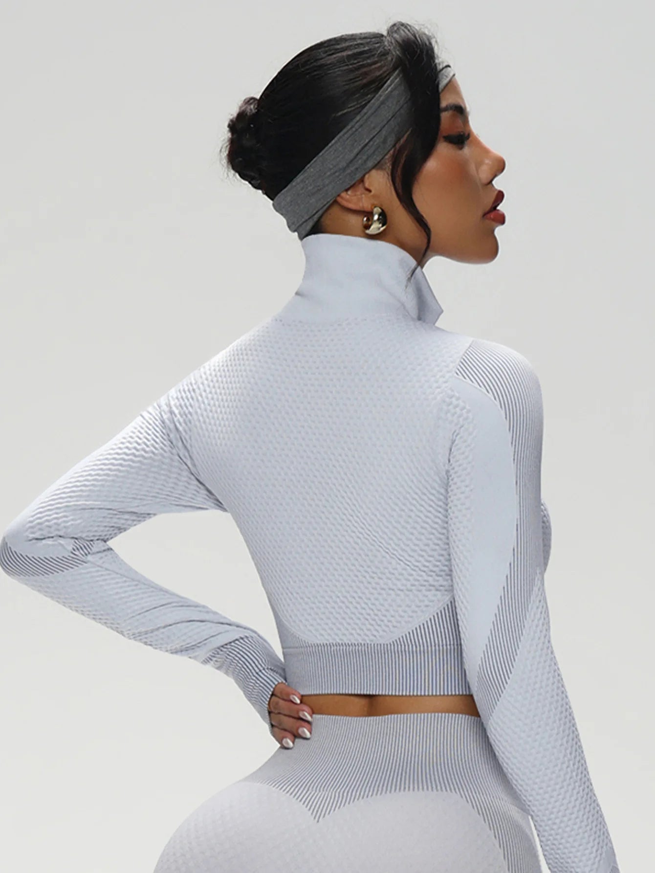 Quick-Dry Elastic Seamless Yoga Outfit Set