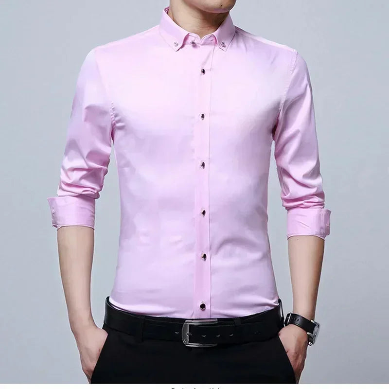 Slim-Fit High-Quality Button Down