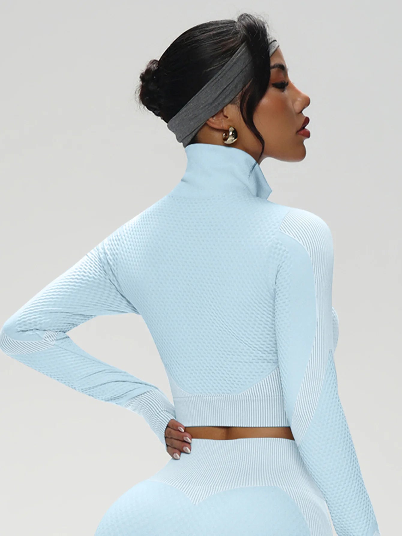 Quick-Dry Elastic Seamless Yoga Outfit Set