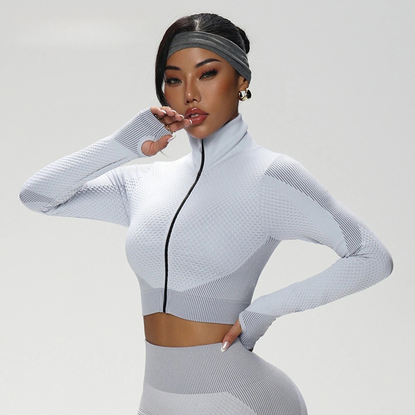 Quick-Dry Elastic Seamless Yoga Outfit Set