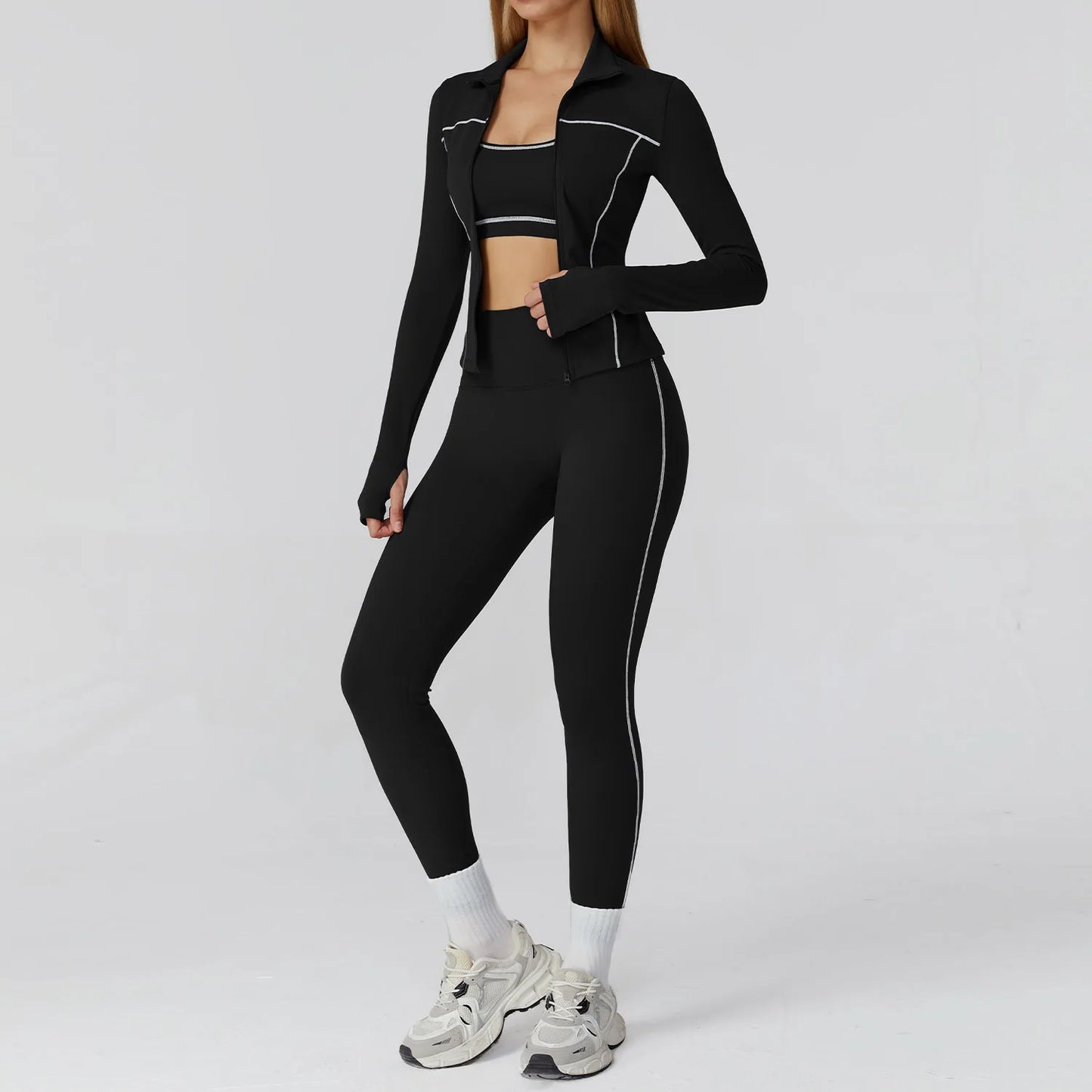Sports Tracksuit Workout Yoga Set 2/3PCS