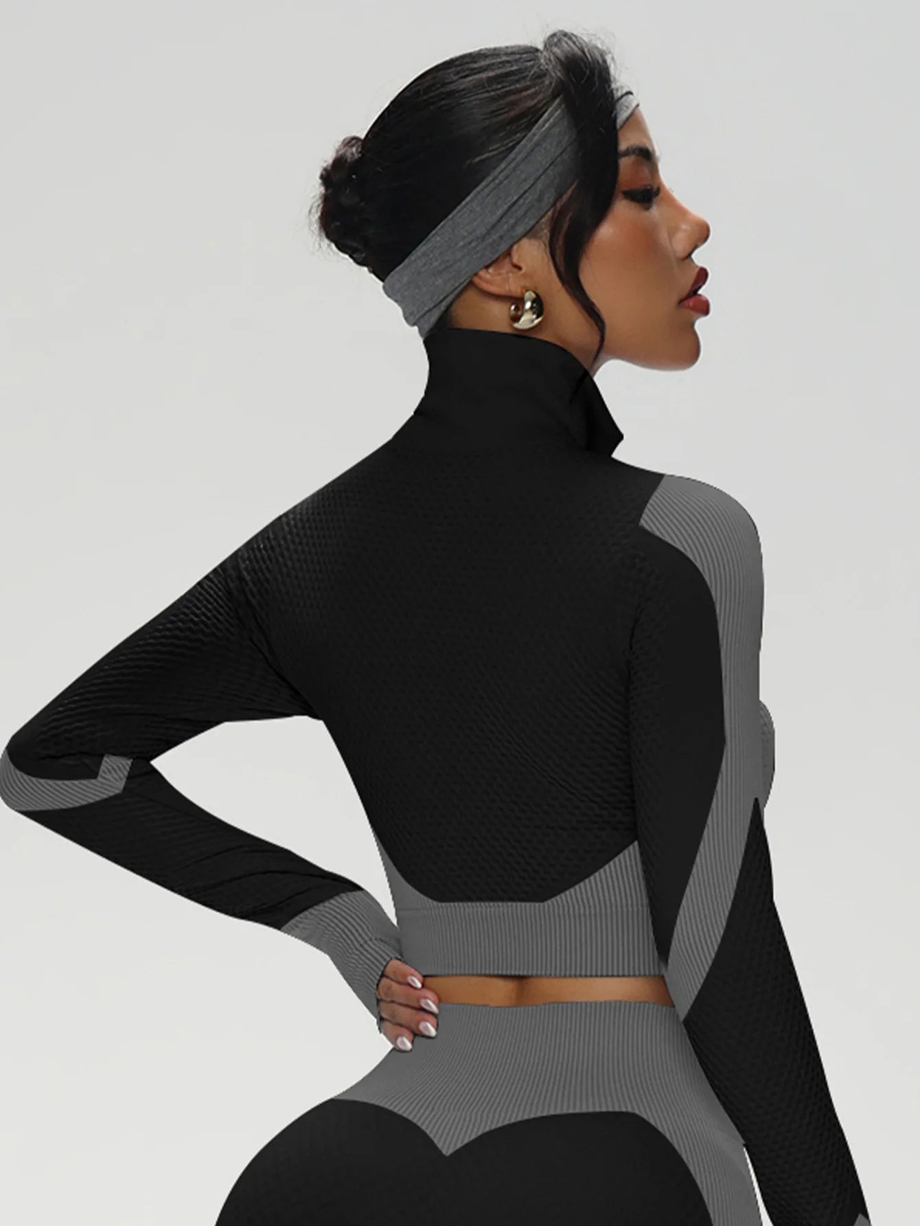 Quick-Dry Elastic Seamless Yoga Outfit Set