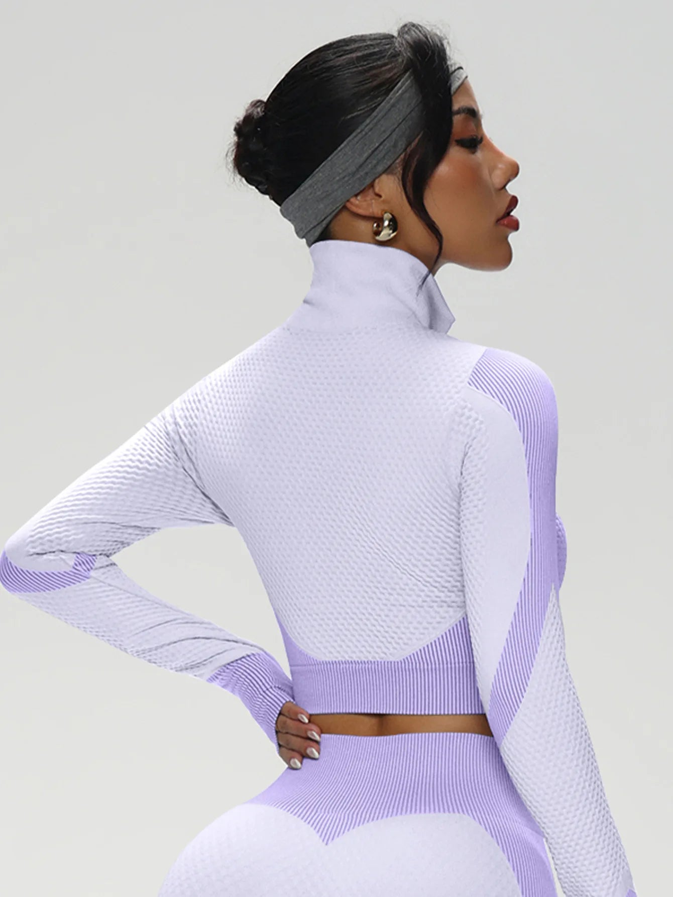 Quick-Dry Elastic Seamless Yoga Outfit Set