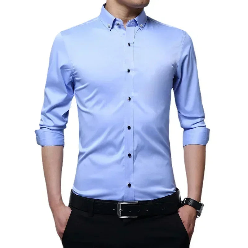 Slim-Fit High-Quality Button Down