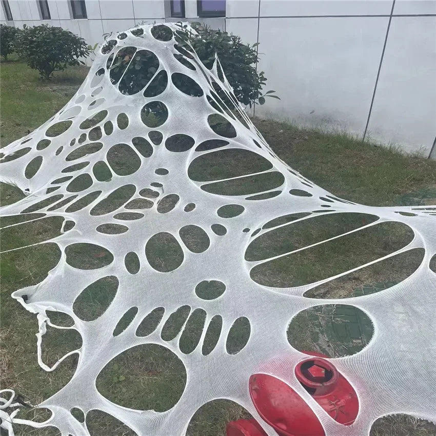 Giant Stretchy Spider Web Halloween Decor 20ft Cobweb Netting Outdoor Scary Indoor Haunt Reusable