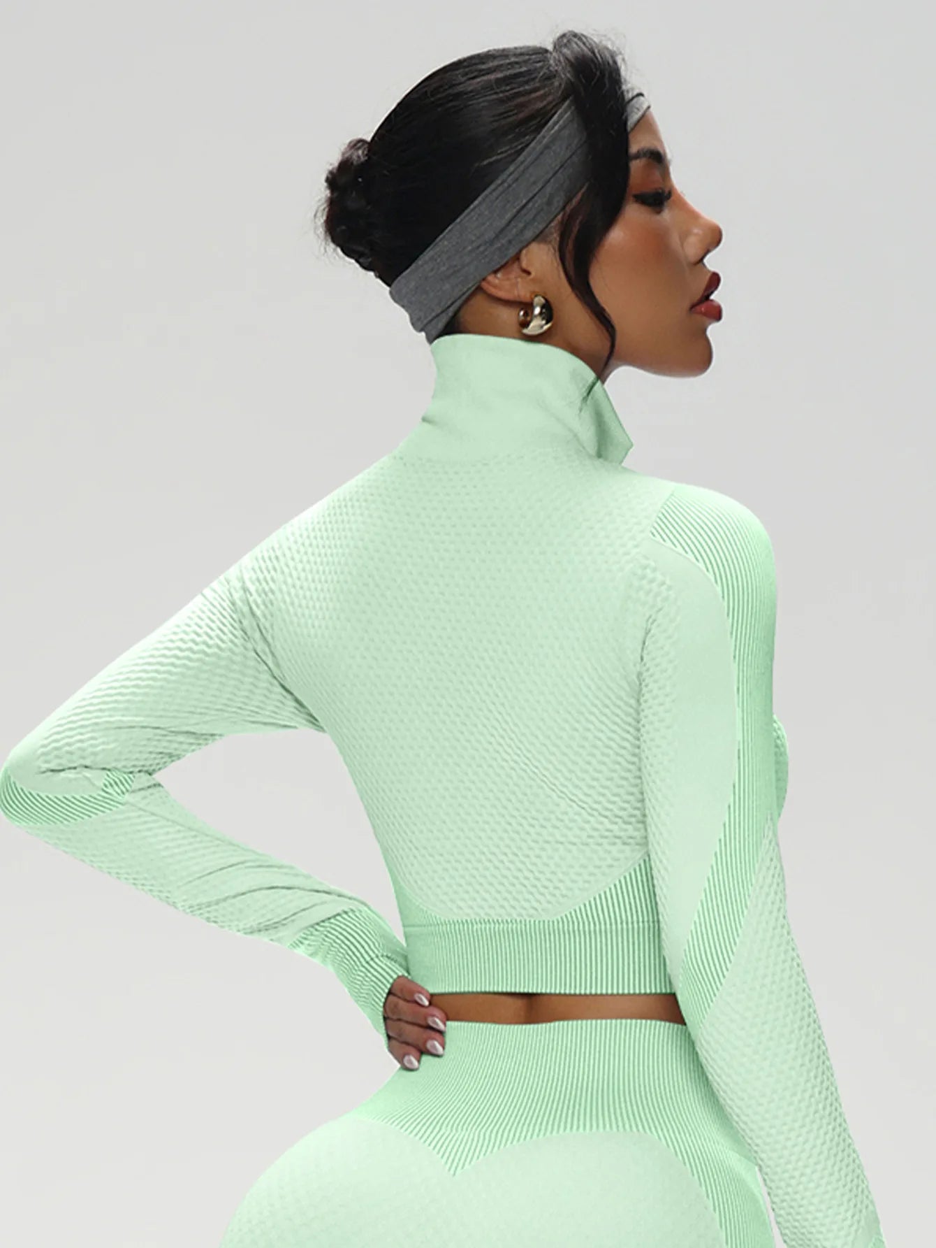 Quick-Dry Elastic Seamless Yoga Outfit Set