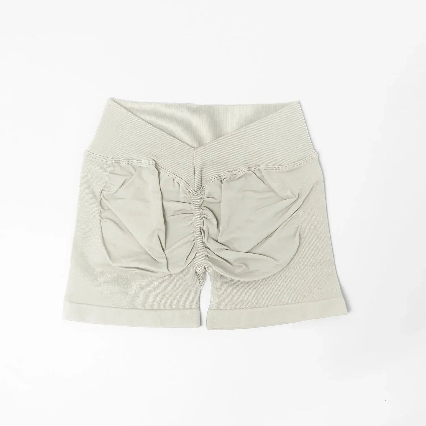 V Waist High Waist Butt Lifting Cycling Shorts