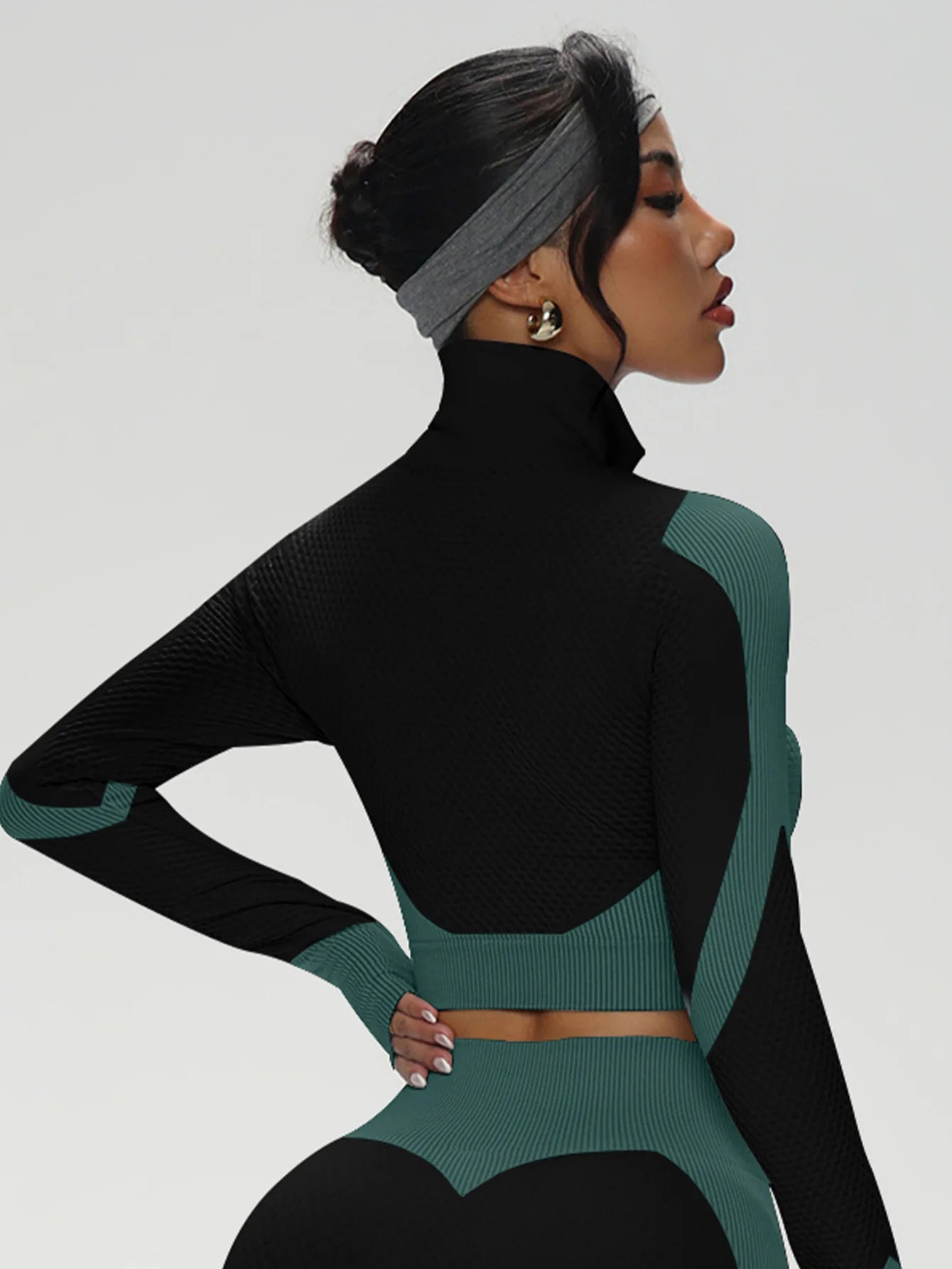 Quick-Dry Elastic Seamless Yoga Outfit Set