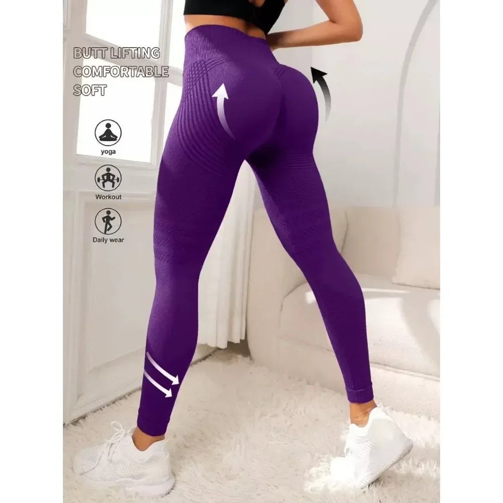 Slimove Cellulite 3D High Waisted Butt Lifting Tummy Training Control, Anti Cellulite Legging