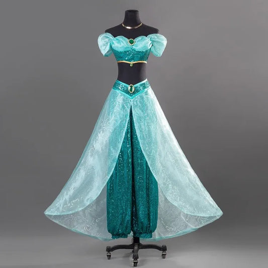 Carnival Jasmine Princess Dress Cosplay Costume