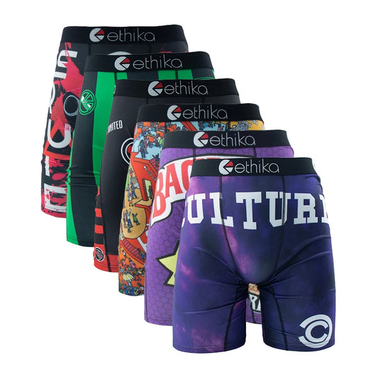 ETHIKA Breathable Boxer Briefs - 6Pcs