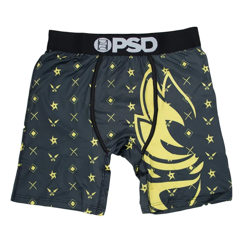 PSD Breathable Printed  Boxer Briefs - 1Pcs