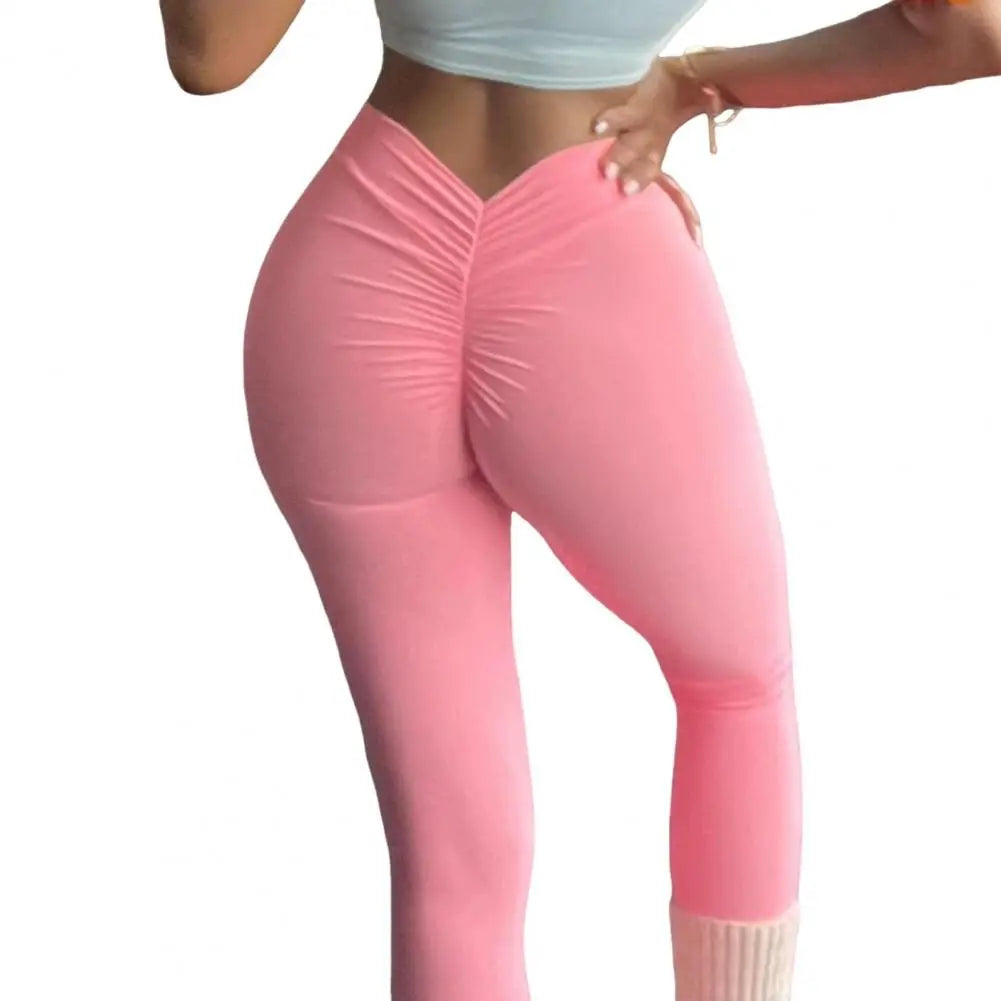 High Waist Stretch Gym Exercise Leggings