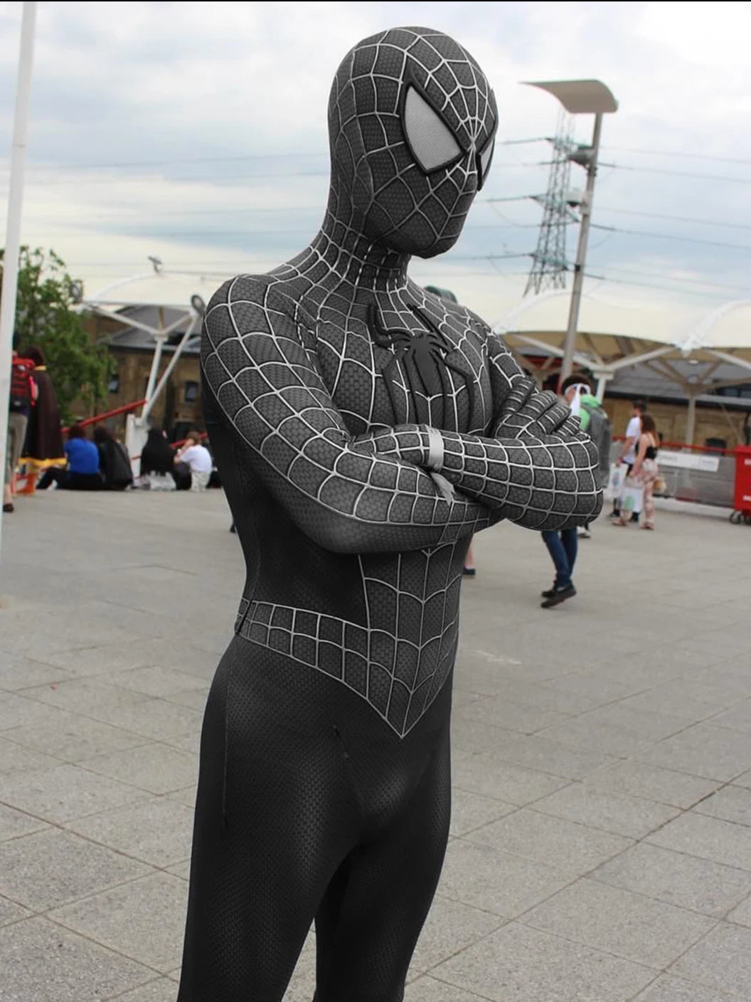 Maguire Raimi Spiderman Cosplay 3D Logo & Bodysuit Superhero Spiderman Zentai Suits Spandex Halloween Costume