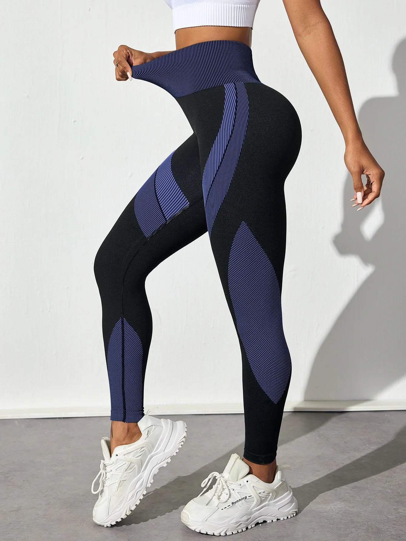 Seamless Yoga Tummy Control High Waist Leggings