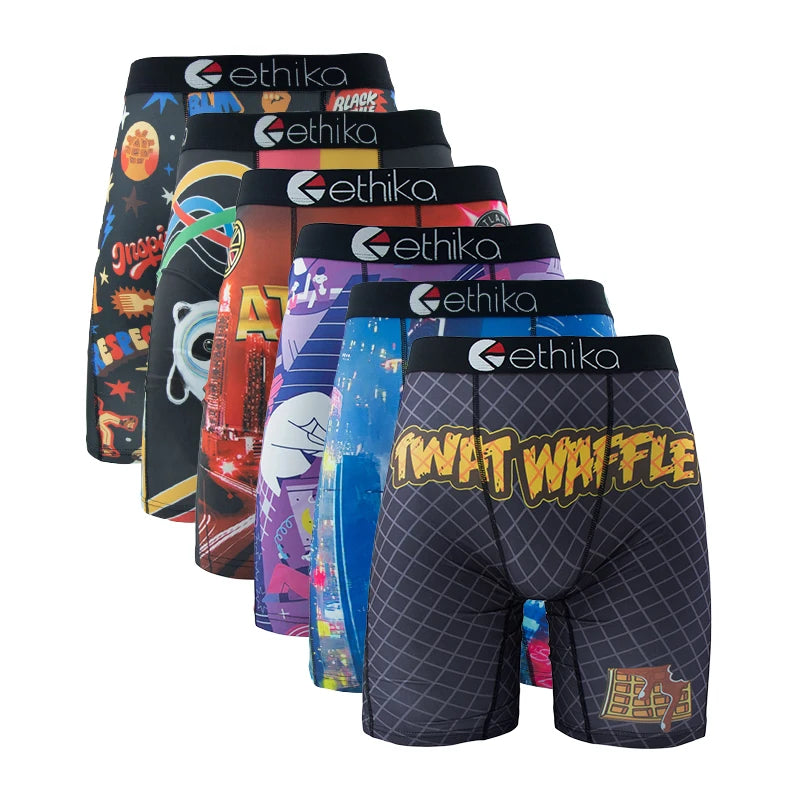 ETHIKA Breathable Boxer Briefs - 6Pcs