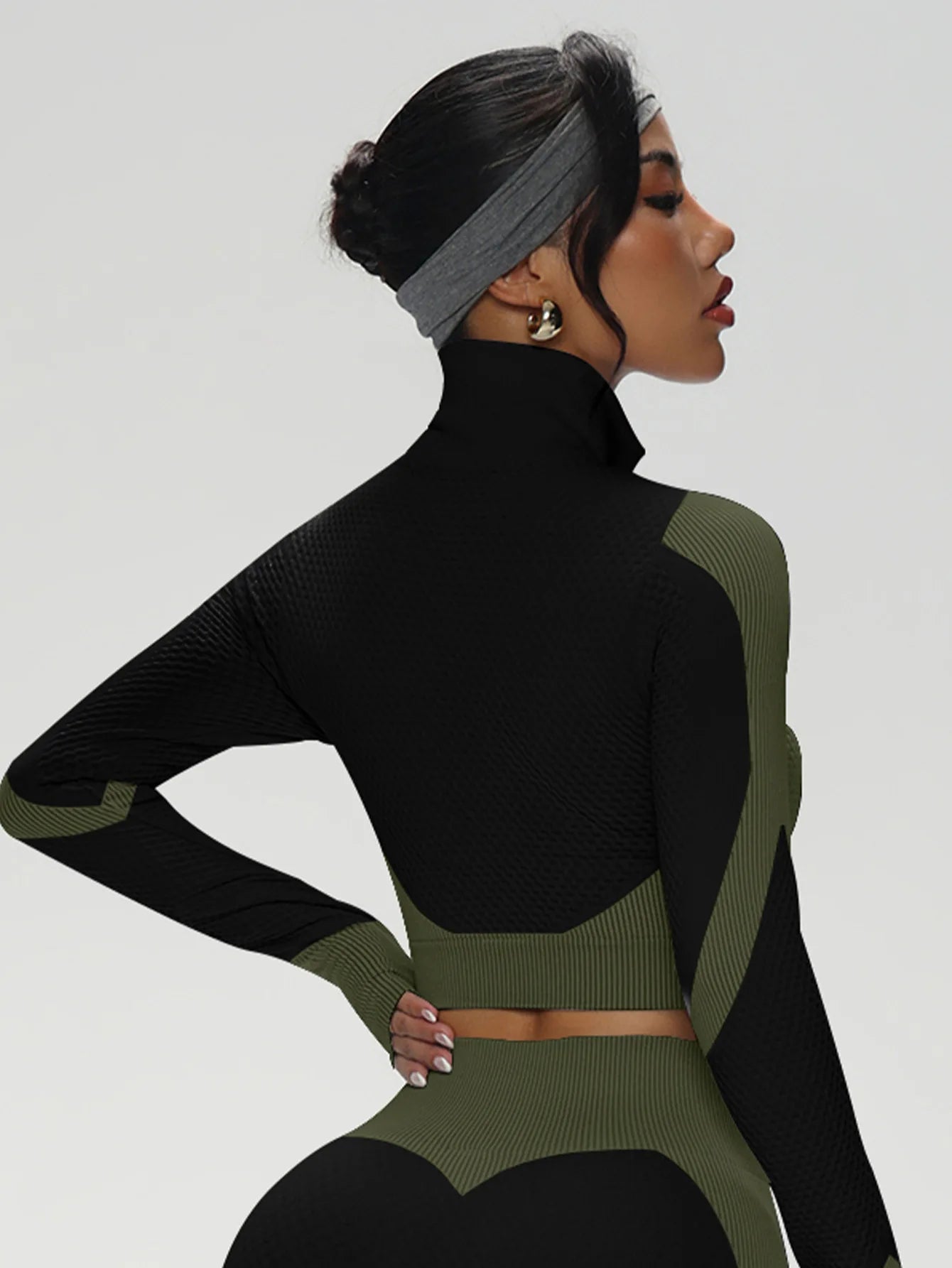 Quick-Dry Elastic Seamless Yoga Outfit Set