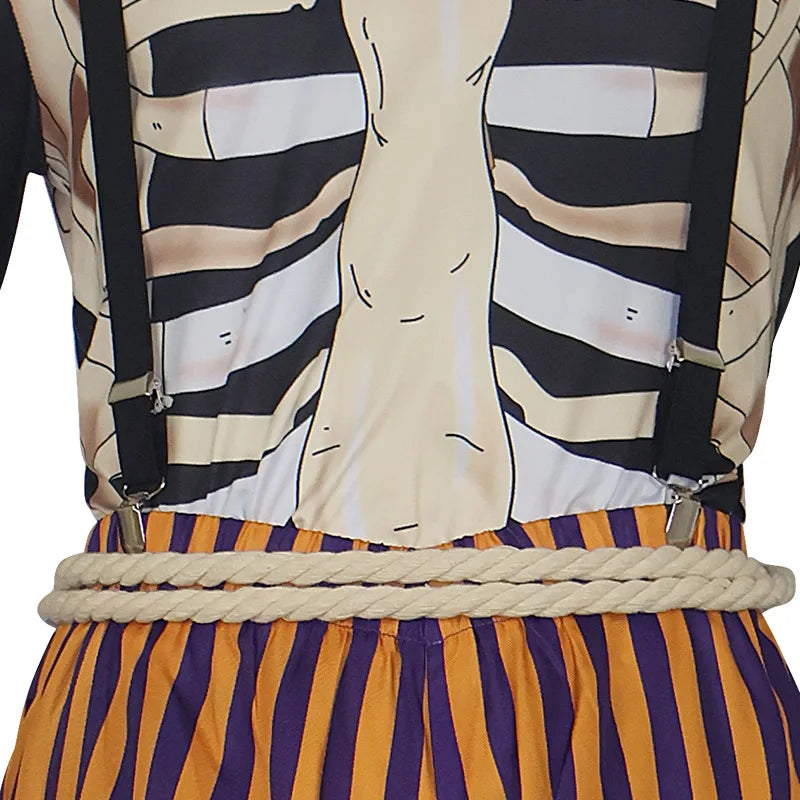 Hector Rivera Halloween Coco Suit Skeleton Cosplay Clothing Great-grandfather Outfit