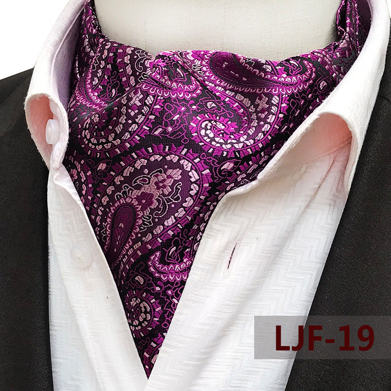 Jacquard Polyester British Scarf