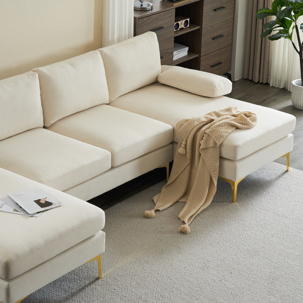 U Shaped 4-person Combination Sofa