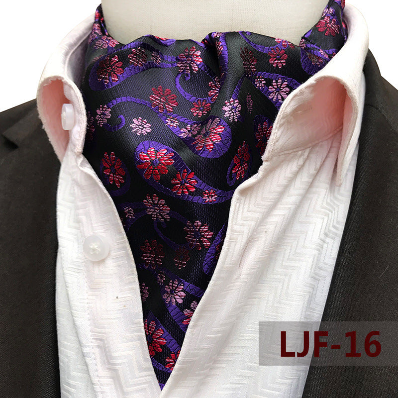 Jacquard Polyester British Scarf