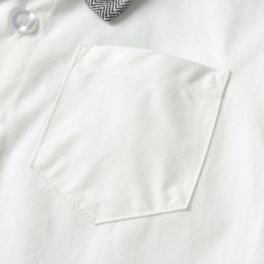 Long Sleeve Button Down with Trousers, Vest and Hat Outfit