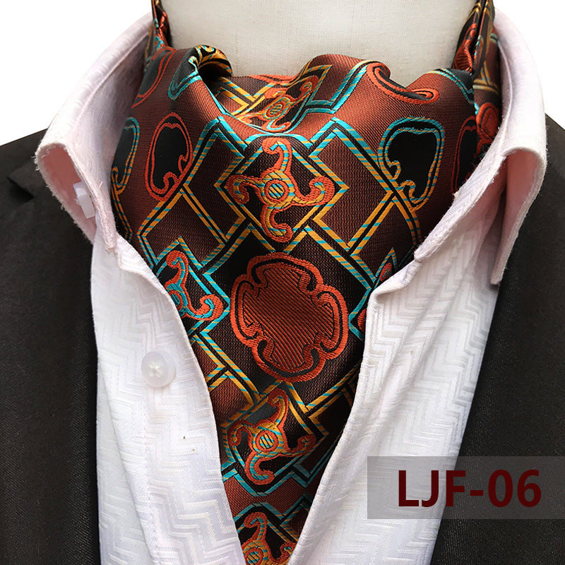 Jacquard Polyester British Scarf