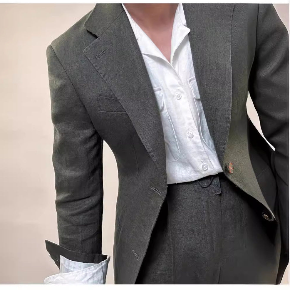 Linen Summer Blazer