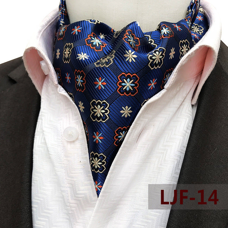 Jacquard Polyester British Scarf