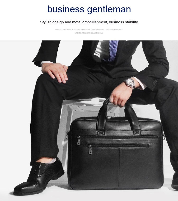 Leather Handbag Napa Leather Briefcase